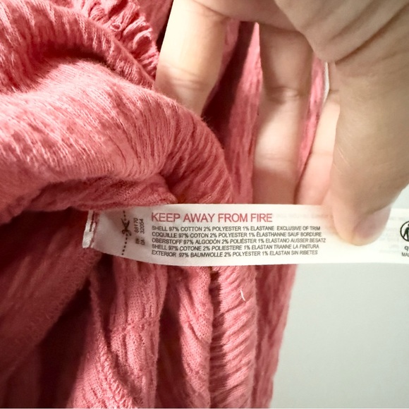 NWT Free‎ People Beach Puff Sleeve Ruffle Pleated Romper XS - Picture 8 of 8